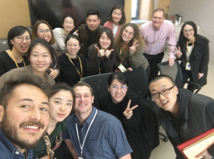 OTP delegates at Jia-Hi Oak Foreign Language School