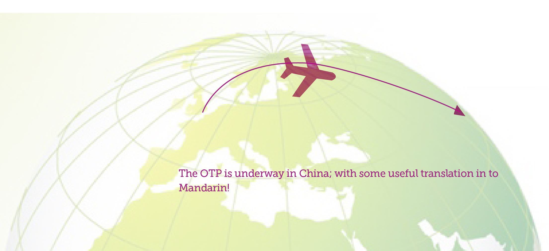OLEVI on the road to China